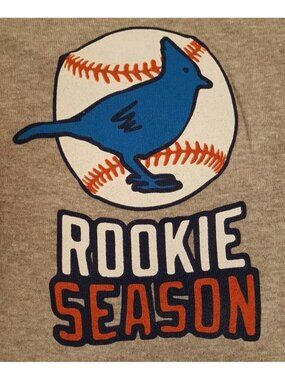 Blue Jay Baseball Baby One Piece T-Shirt Size 18 Months NEW